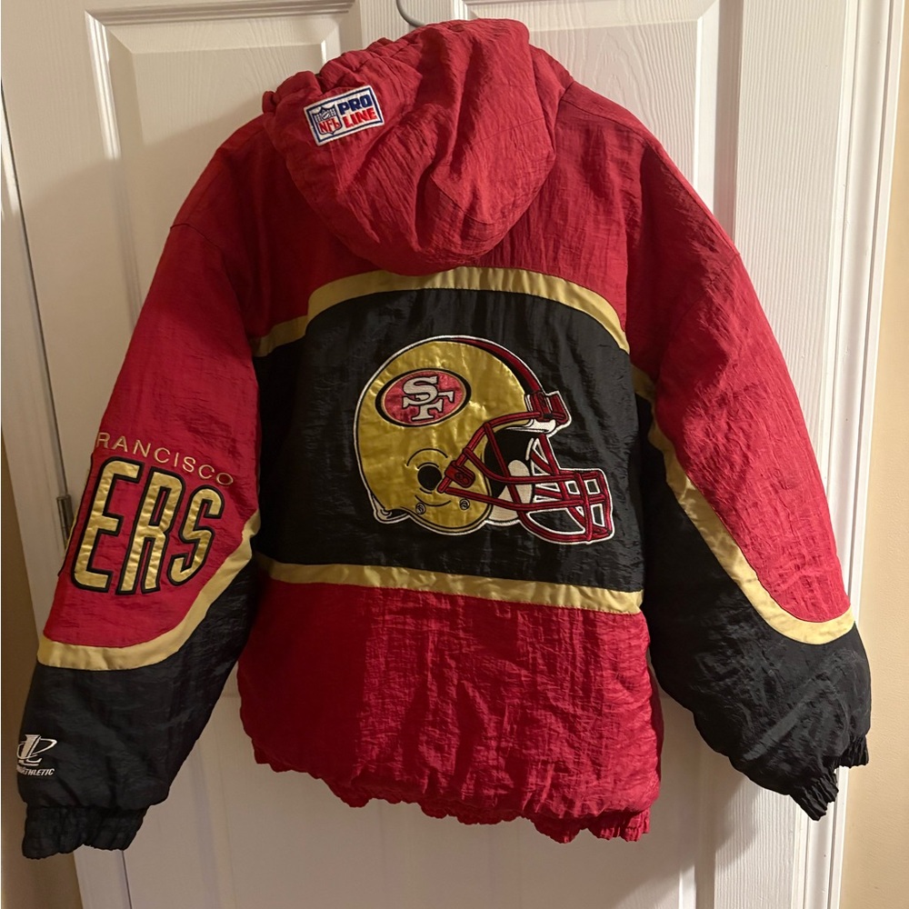 Vintage San Francisco 49ers Logo Athletic Jacket